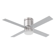 Afx RSSN524LDCSNSL-WS Ross 52" 4 Blade Indoor Led Ceiling Fan - Nickel