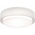 thumbnail image 1 of SAF3244MB-LW AFX Sanibel - Drum Flush Mount In Modern Style-8.5 Inches Tall and 32 Inches Wide-Linen White Finish-Incandescent Lamping Type, 1 of 1