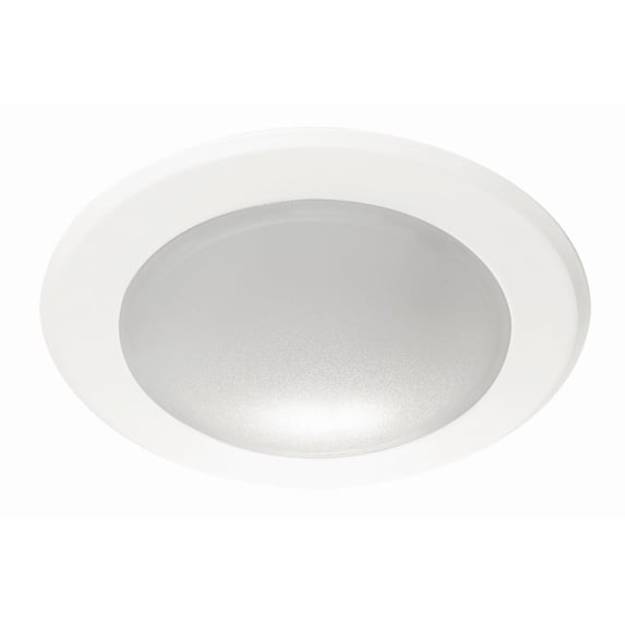 Afx SLMF04L30D1WH Slim 4" Wide Led Flush Mount Bowl Ceiling Fixture - White