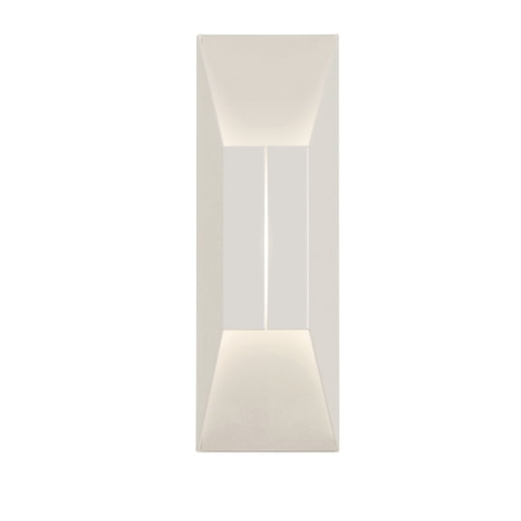 AFX Summit 1-light ADA White and Silver LED Wall Sconce