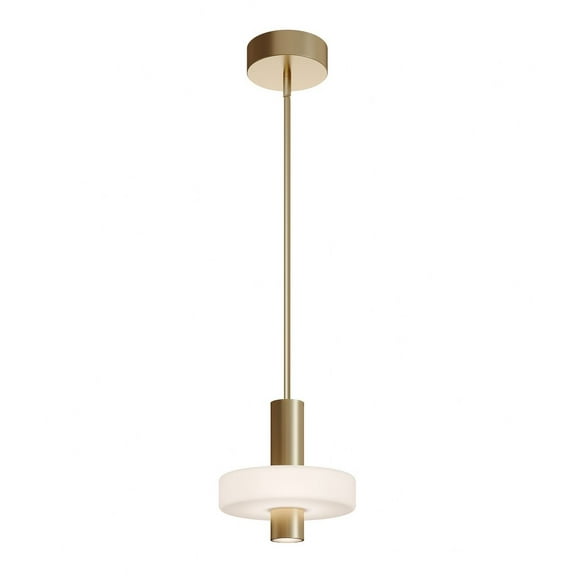 SYDP10LAJUDLB AFX Sydney - 21W 1 LED Pendant-10 Inch Tall and 10 Inch Wide-Light Antique Brass Finish