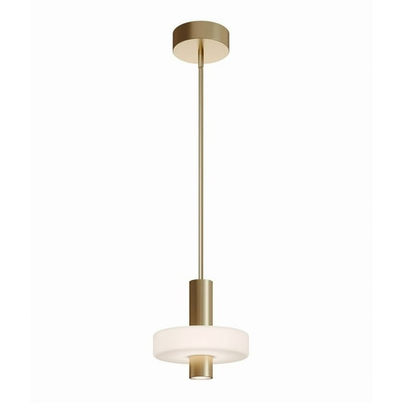 SYDP10LAJUDLB AFX Sydney - 21W 1 LED Pendant-10 Inch Tall and 10 Inch Wide-Light Antique Brass Finish