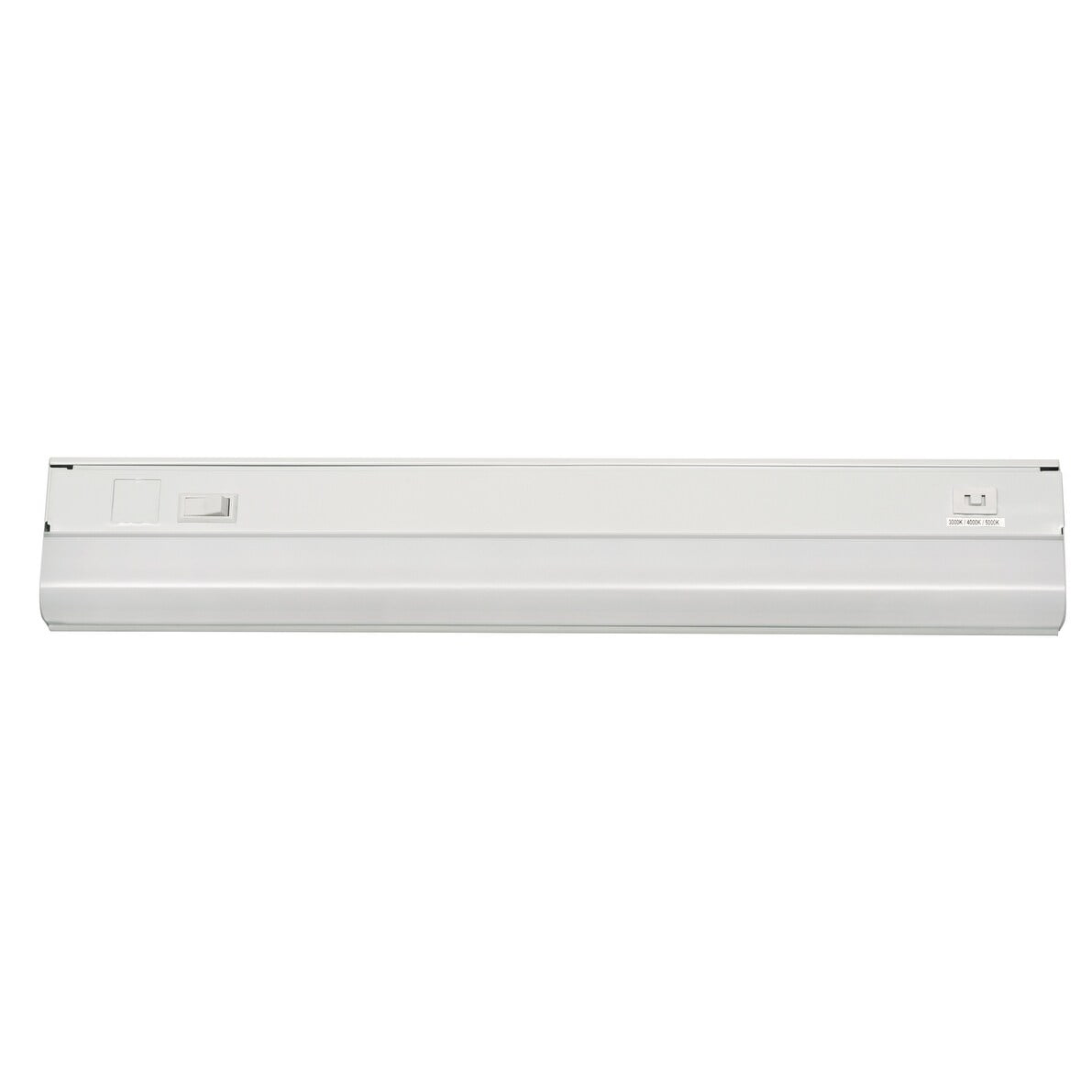 White 24'' LED Under Cabinet Strip Light with Steel Frame