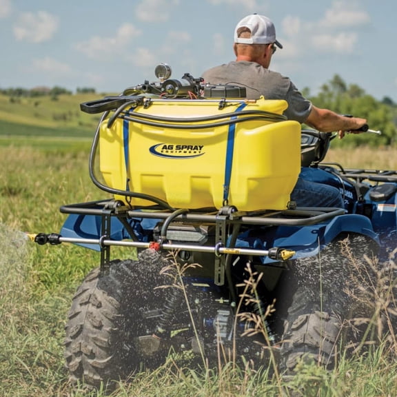 Ag-Spray, 25 Gallon Boomless Spot Sprayer, 12V ATV, 4.0 GPM Pump Deluxe Handgun