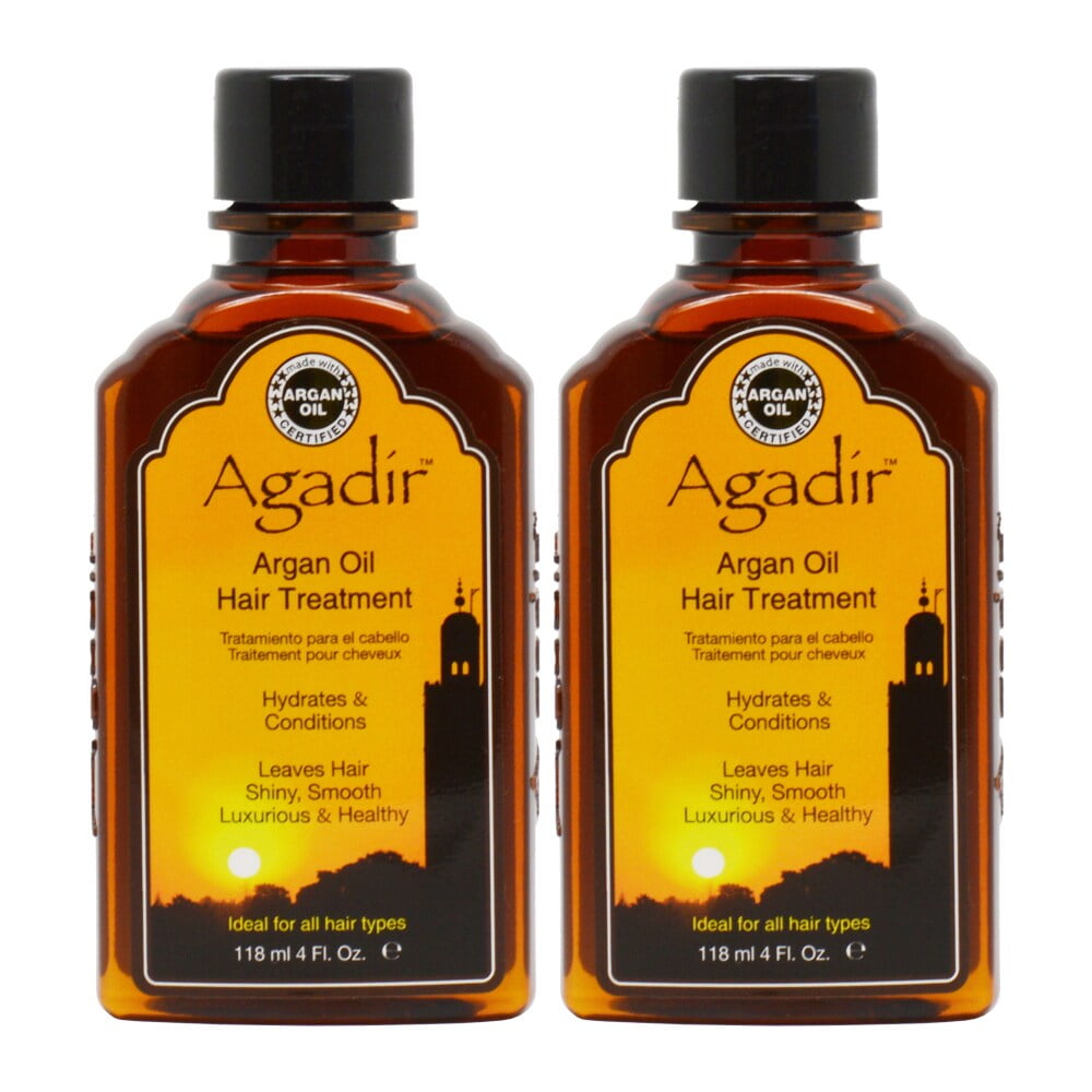 Agadir Argan Pure Oil Styling Hair Serum Treatment, 4-ounce