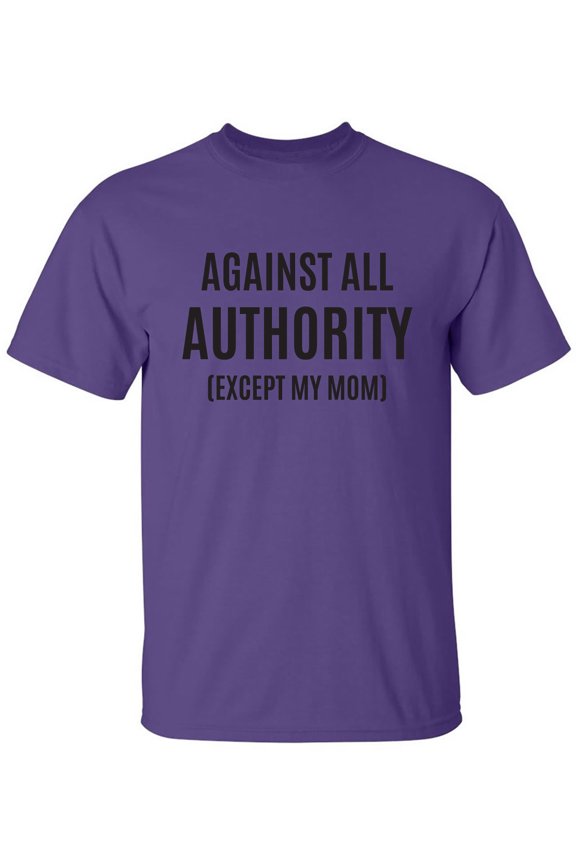 Against All Authority Adult Short Sleeve T-shirt