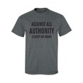 thumbnail image 1 of Against All Authority Adult Short Sleeve T-shirt, 1 of 4