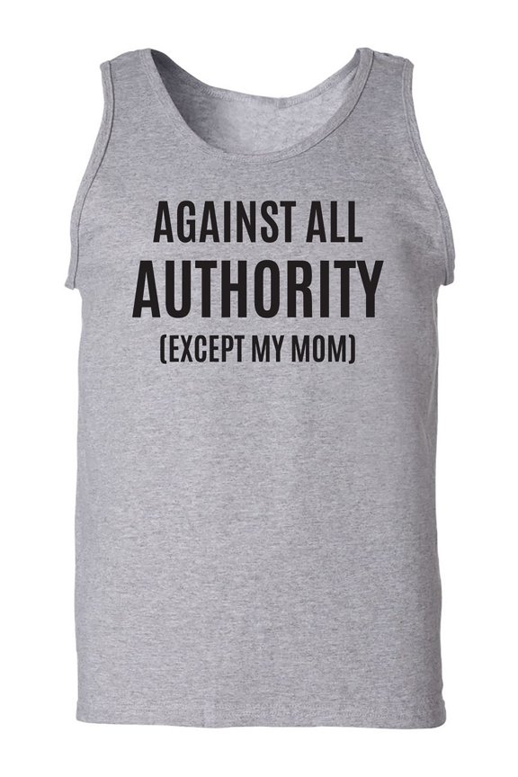 Against All Authority Adult Tank Top