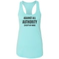 thumbnail image 1 of Against All Authority Racerback Tank, 1 of 3