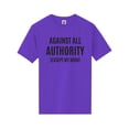 thumbnail image 1 of Against All Authority Short Sleeve Neon T-Shirt, 1 of 1