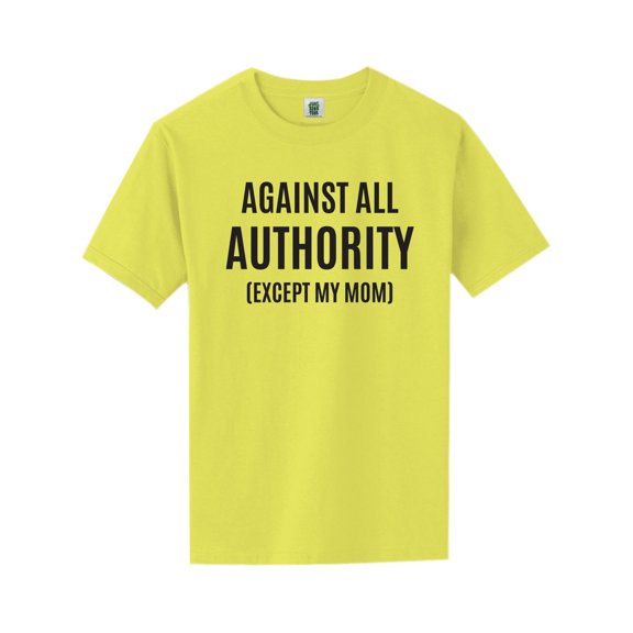 Against All Authority Short Sleeve Neon T-Shirt