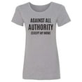 thumbnail image 1 of Against All Authority Womens crewneck tee, 1 of 2