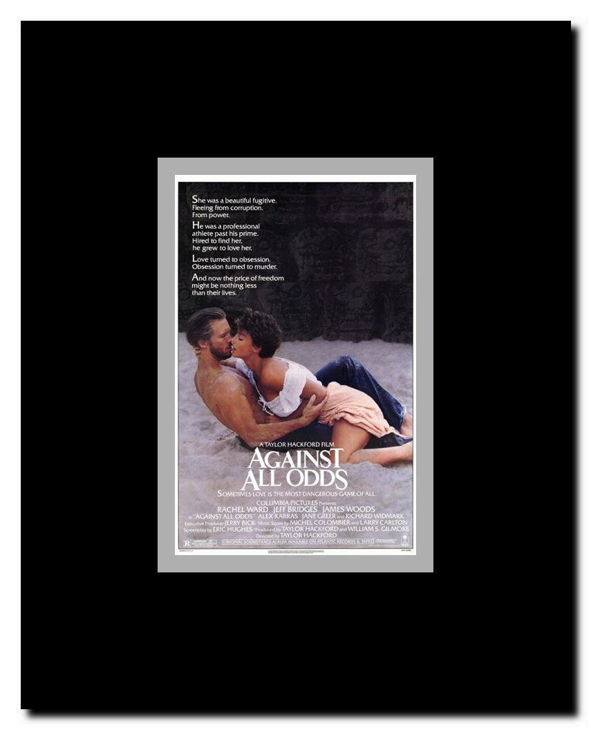 Against All Odds Framed Movie Poster