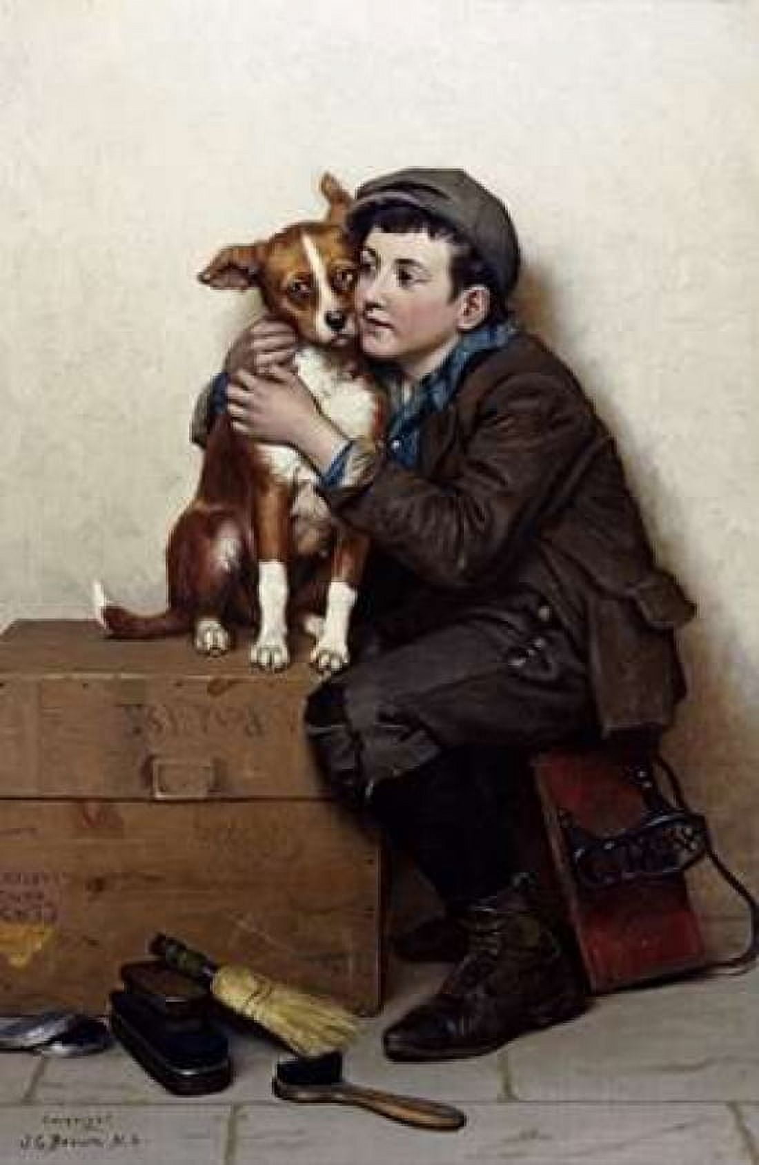 Against His Will Canvas Art - John George Brown (24 x 36)