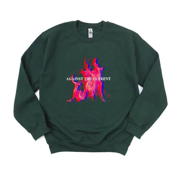 Against The Current Merch Band Music Fan Pop Rock Alternative Chrissy Art SweatShirt Unisex, up to 5XL