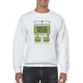 thumbnail image 1 of Against Ugly Sweaters Sweatshirt Men -Smartprints Designs, Male 3X-Large, 1 of 4