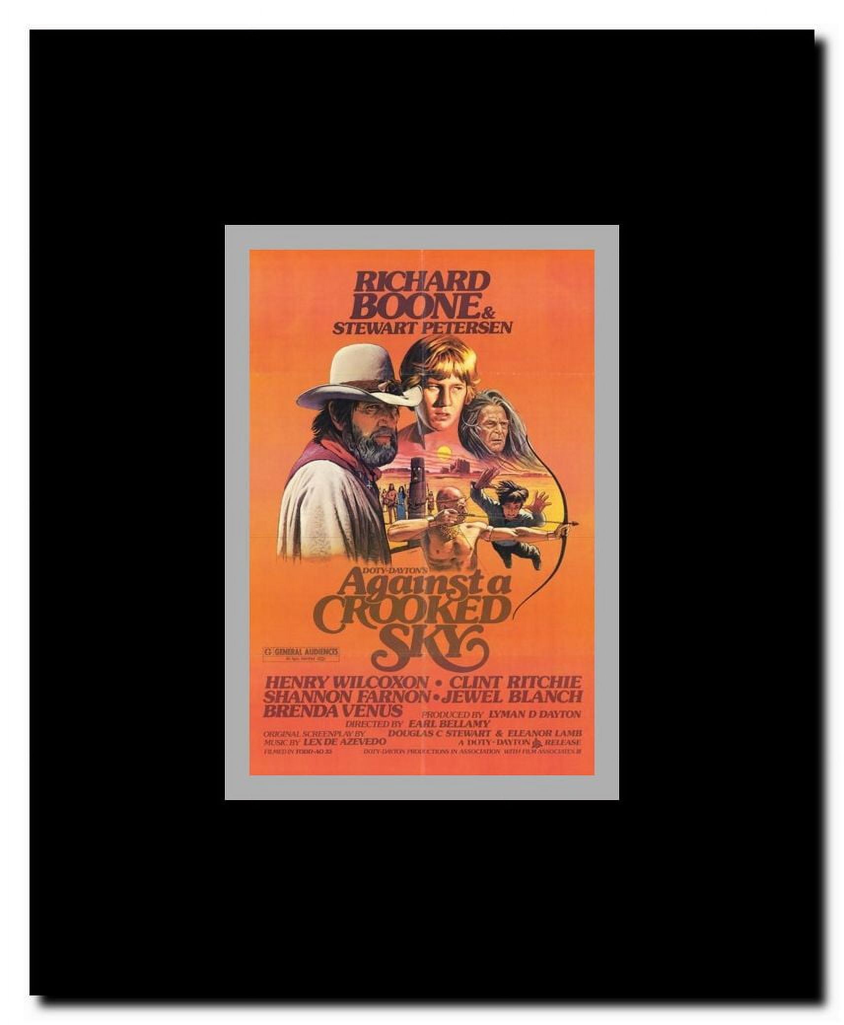 Against a Crooked Sky Framed Movie Poster