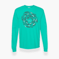 thumbnail image 1 of Against the Current Long Sleeve - Unisex Adult - Teal - X-Large, 1 of 1