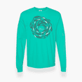 thumbnail image 1 of Against the Current Long Sleeve - Unisex Adult - Teal - Small, 1 of 1