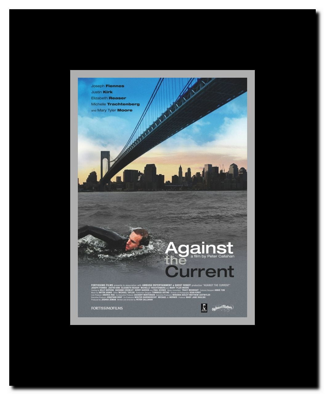 Against the Current Framed Movie Poster