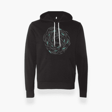 Against The Current Hoodie - Adult - Black - Small - The Chosen Gifts