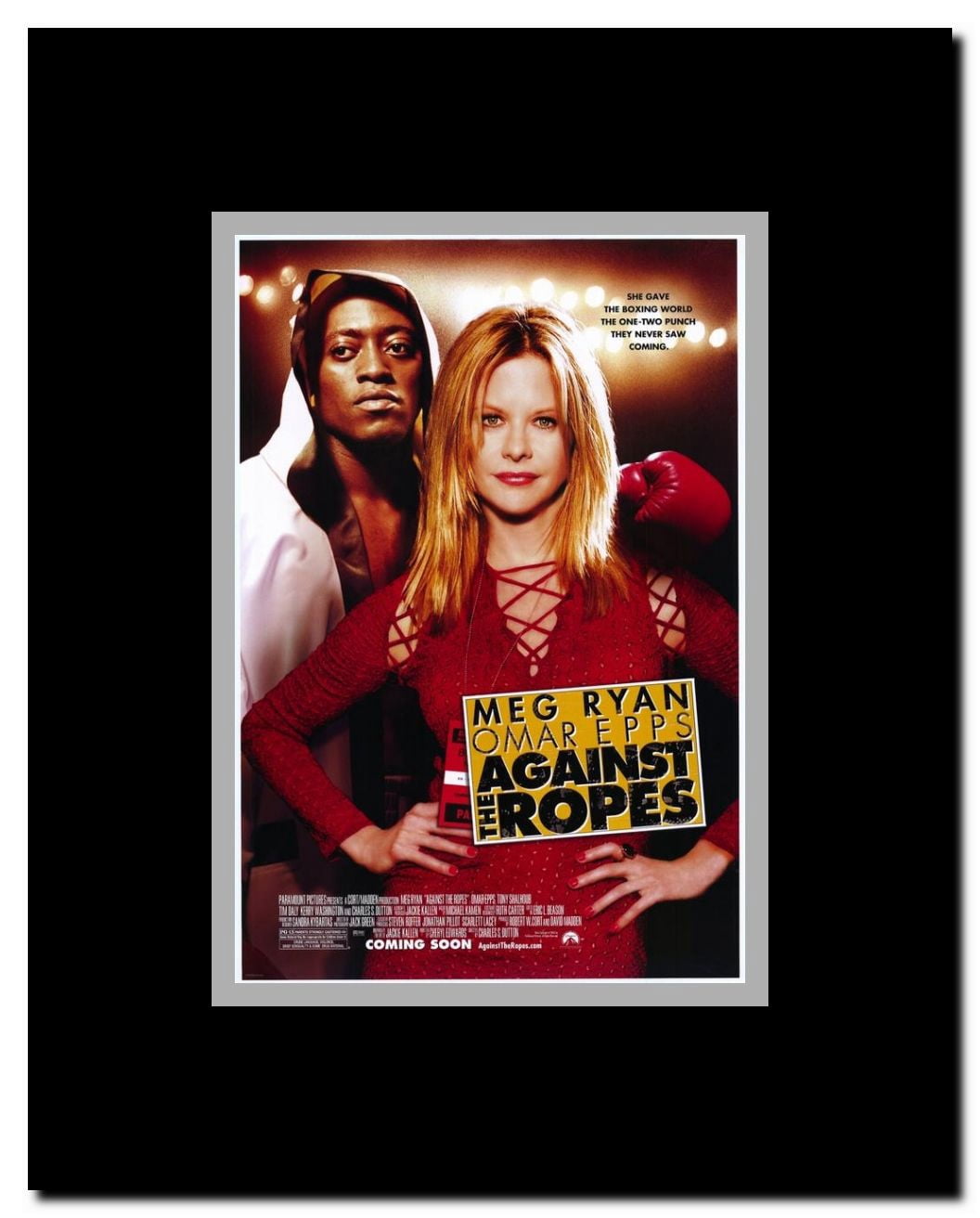 Against the Ropes Framed Movie Poster
