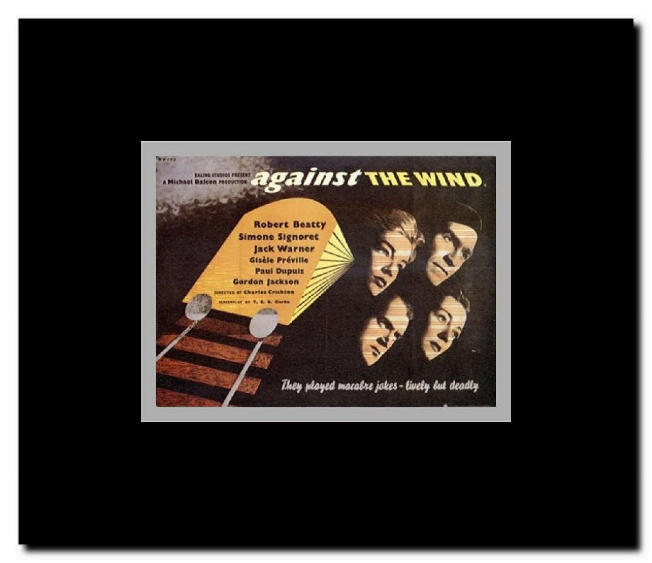 Against the Wind Framed Movie Poster