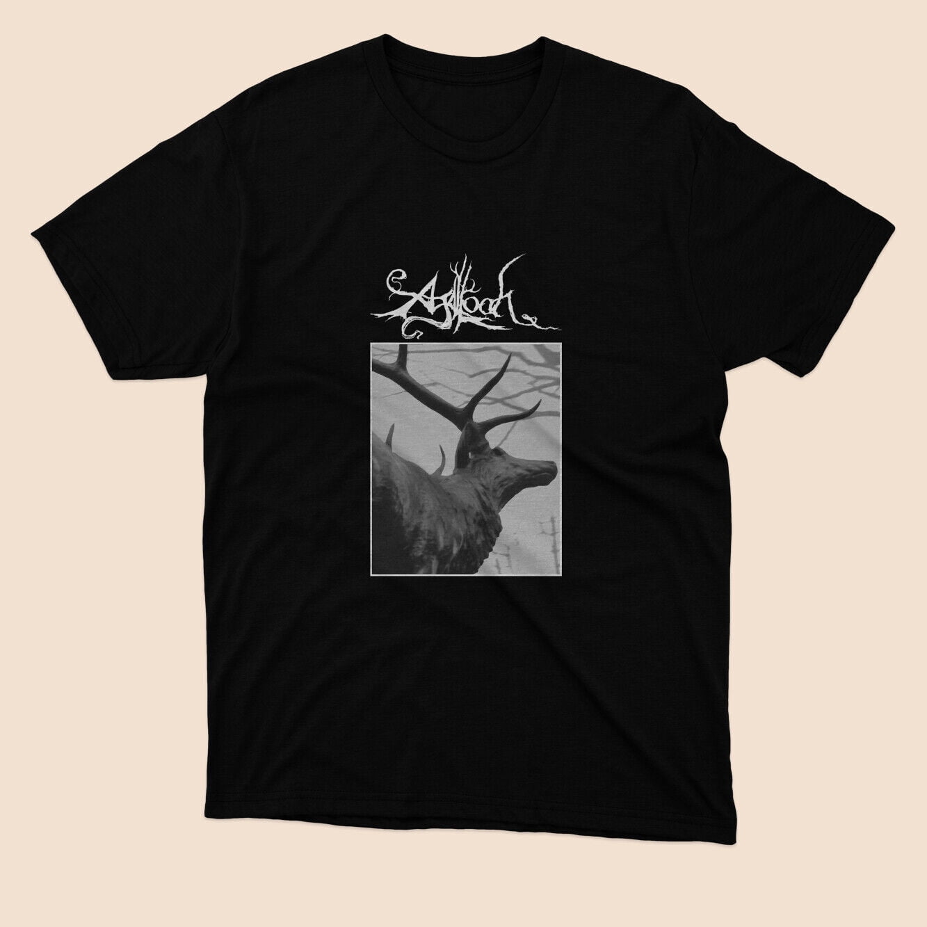 T-shirt Agalloch The Mantle Music Homme - Noir Multicolor Coton, Tailles S à 5XL - NEUF Avec étiquettes