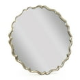 thumbnail image 1 of Zentique ELT150047 35.75 x 36.25 x 1.25 in. Agape Mirror, Distressed Silver, 1 of 2