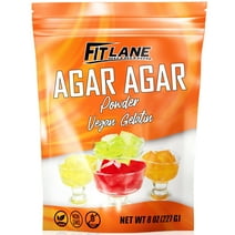 Agar Agar Powder 8 oz - Vegan (Vegetarian) Gelatin - Gluten Free Unflavored - 151 Servings Per Bag