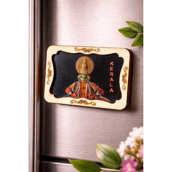 Agarshail Decorative Fridge Magnet Kathakali