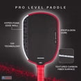 Key Core Paddle Agassi Pro Edition EVA Foam Edge High Resilience 16mm PP Honeycomb Gen4 ...