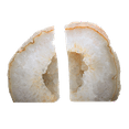thumbnail image 1 of Agate Bookend, Geode Agate Bookend, Decorative Home Accessory, Crystal Bookend, Natural Stone Bookend, 7-9 lbs, 1 of 9