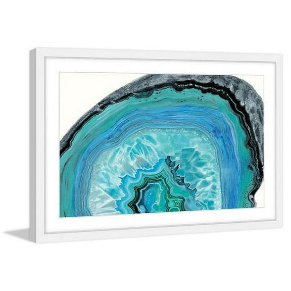 "Agate Studies II" Framed Painting Print