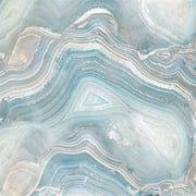 Agate in Blue I Poster Print by Nan - 12 x 12 - Small