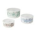thumbnail image 1 of The Pioneer Woman Agatha 6-Piece Nesting Baker Set With Lids, 1 of 9