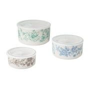 The Pioneer Woman Agatha 6-Piece Nesting Baker Set With Lids