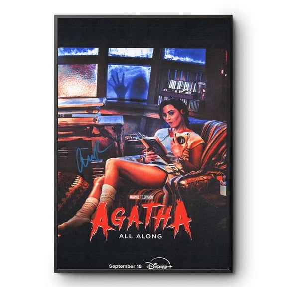 Agatha All Along Movie Poster,, Unframed Canvas Size 8x12