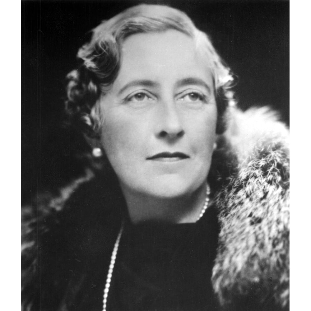 Agatha Christie (1890-1976) British Mystery Writer In The Mid-1930S ...