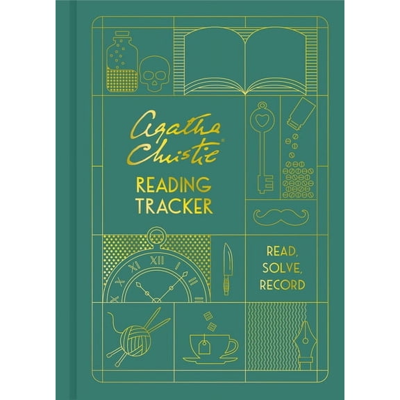 Agatha Christie Agatha Christie Reading Tracker: Read, Solve, Record, (Hardcover)