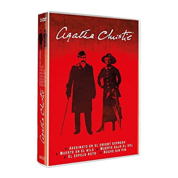 Agatha Christie (Mystery Collection) - 5-DVD Box Set ( Murder on the Orient Express / Death on the Nile / The Mirror Crack'd / Evil Under the Sun / Endles [ NON-USA FORMAT, PAL, Reg.0 Import - Spain ]