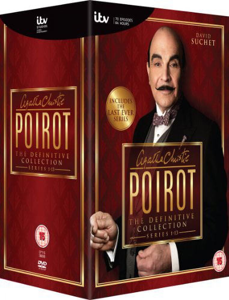 Agatha Christie: Poirot - The Definitive Collection (13 Series) - 35-DVD Box Set ( Agatha Christie's Poirot ) [ NON-USA FORMAT, PAL, Reg.2 Import - United Kingdom ]