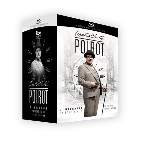 Agatha Christie: Poirot - The Definitive Collection (13 Series) - 46-Disc Box Set ( Agatha Christie's Poirot ) [ Blu-Ray, Reg.A/B/C Import - France ]