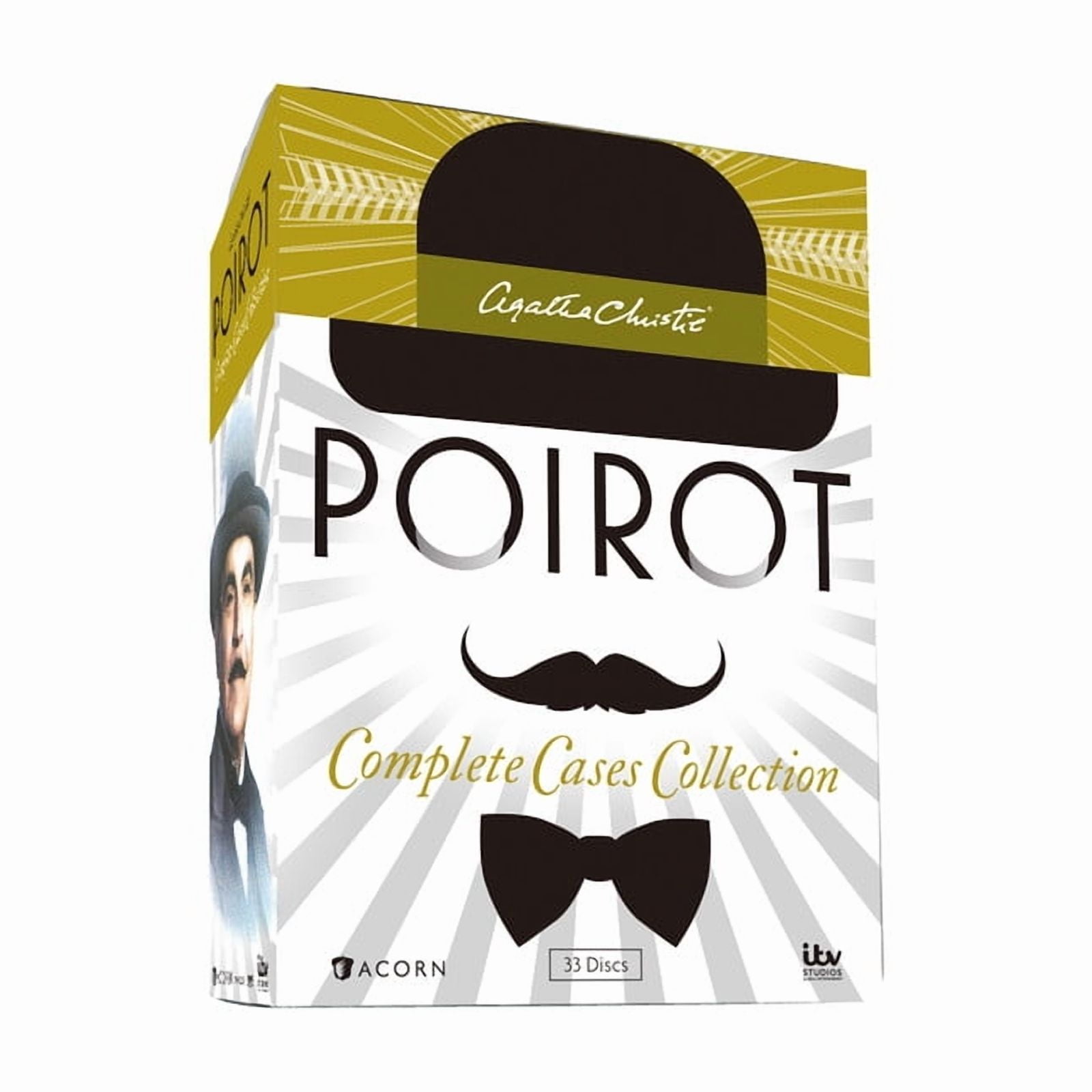 Agatha Christie's Poirot Mysteries Complete Series Collection, 33