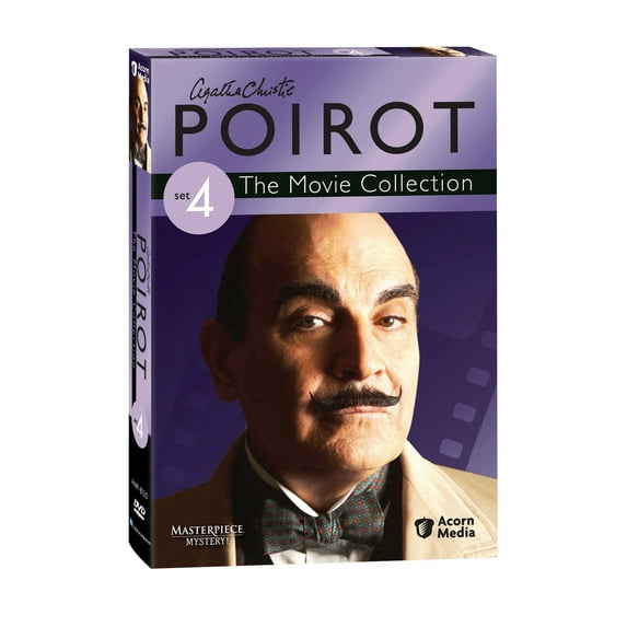 Agatha Christie's Poirot: The Movie Collection (DVD, Set 4) NEW
