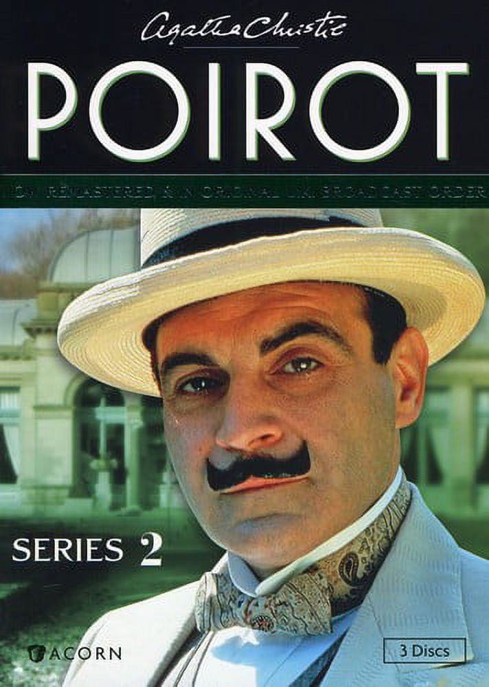Agatha Christies Poirot: Series 2 (DVD, 2012, 3-Disc Set