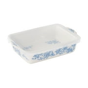 The Pioneer Woman Agatha Small Rectangular Baker with Lid, 7 x 11