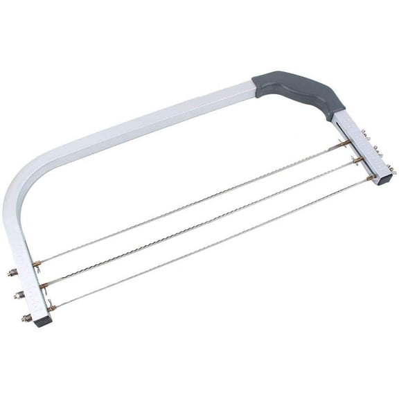 Agatige Adjustable Cake Leveler, Professional Layer Cake Slicer Cutter with 3 Stainless Steel Blades Baking Accessories for Bread Loaf Cake