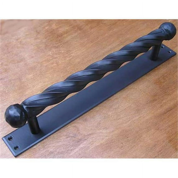 Agave Ironworks PU050-02 Las Bolas Door Pull Brown Rust