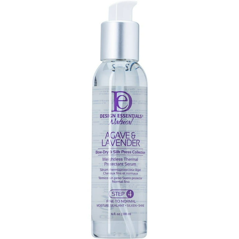 Design Essentials Agave Lavender Weightless Thermal Protectant Serum Step 4 4 oz
